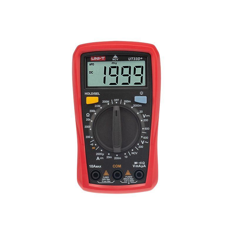 картинка Мультиметр портативный UT33D+ NCV + прозвонка UNI-T 13-0058