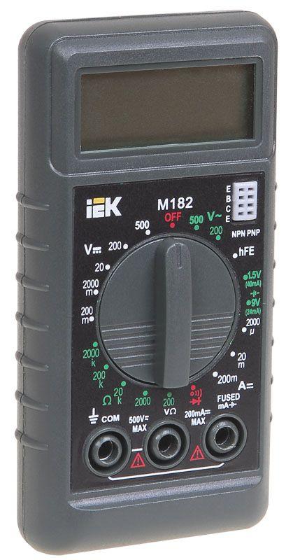 картинка Мультиметр цифровой Compact M182 IEK TMD-1S-182