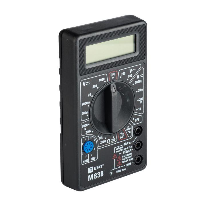 картинка Мультиметр цифровой M838 Master EKF In-180701-bm838