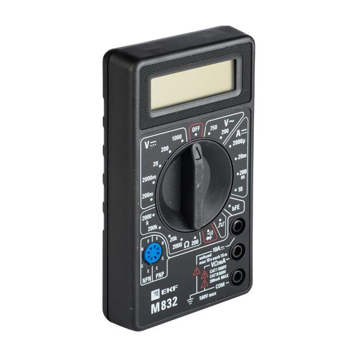 картинка Мультиметр цифровой M832 Master EKF In-180701-bm832