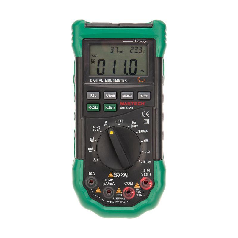 картинка Мультиметр профессиональный MS8229 5 в 1 Mastech 13-2029