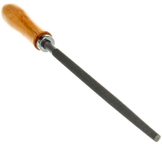 картинка Напильник 200мм круглый деревянная рукоятка Вихрь 73/6/4/4