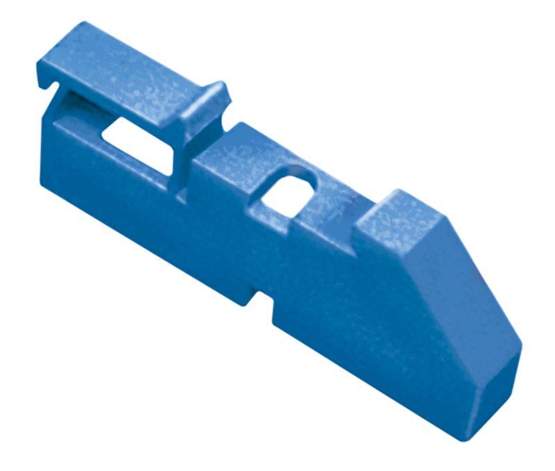 картинка Изолятор на DIN-рейку син. IEK YIS22