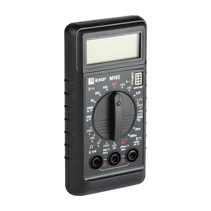 картинка Мультиметр цифровой M182 Master EKF In-180701-bm182