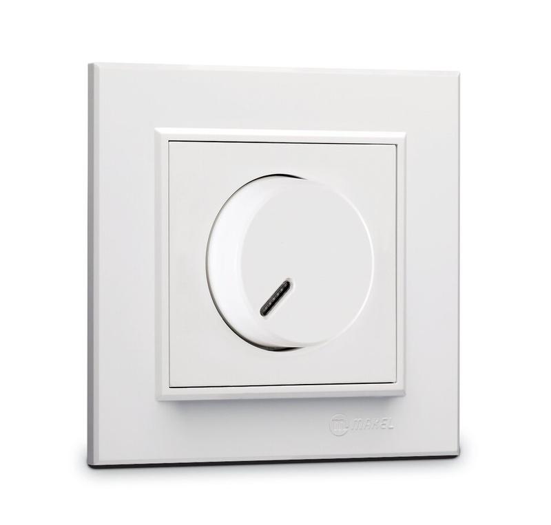 картинка Диммер СП 600Вт Karea IP20 бел. Makel 56001011